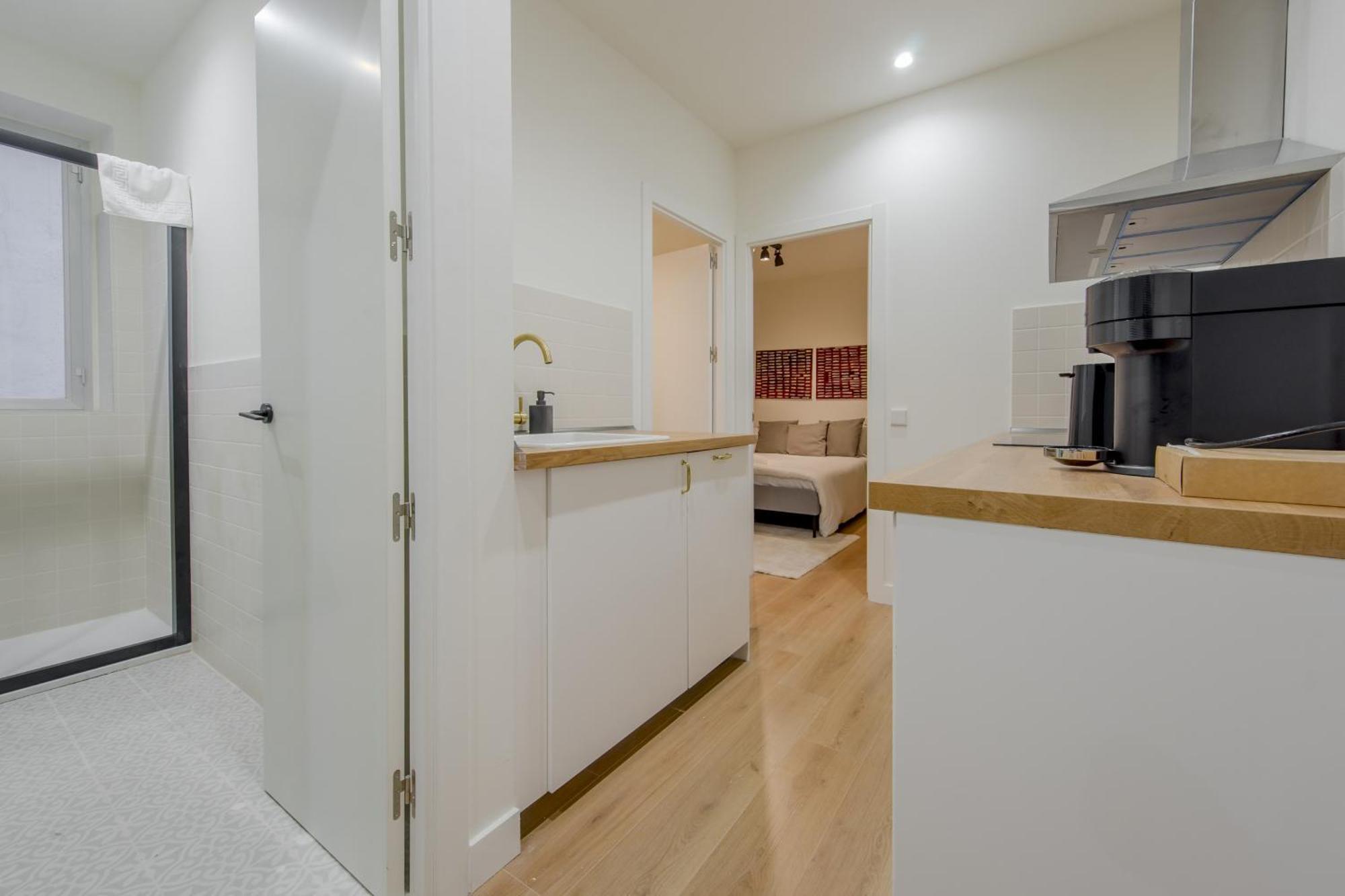 Cozy Apt Para 6Pax A Escasos Metros Del Retiro - Madrid E1 Eksteriør billede