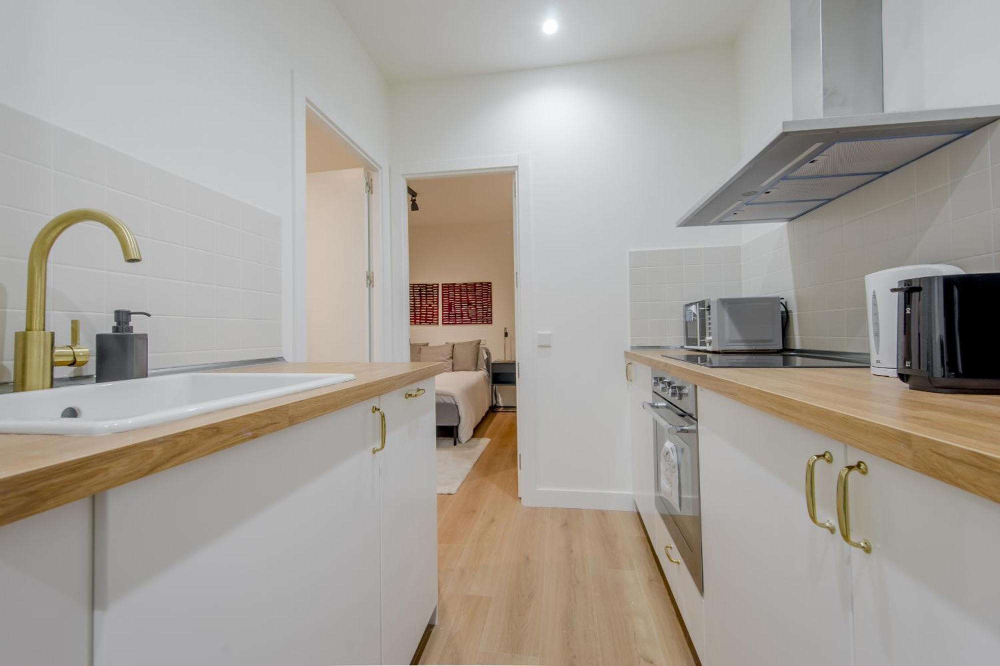 Cozy Apt Para 6Pax A Escasos Metros Del Retiro - Madrid E1 Eksteriør billede